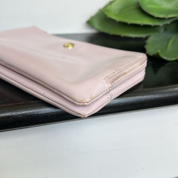 Lululemon double up Pink Wristlet Clutch Wallet PurseSleek Minimalist - Picture 7 of 9